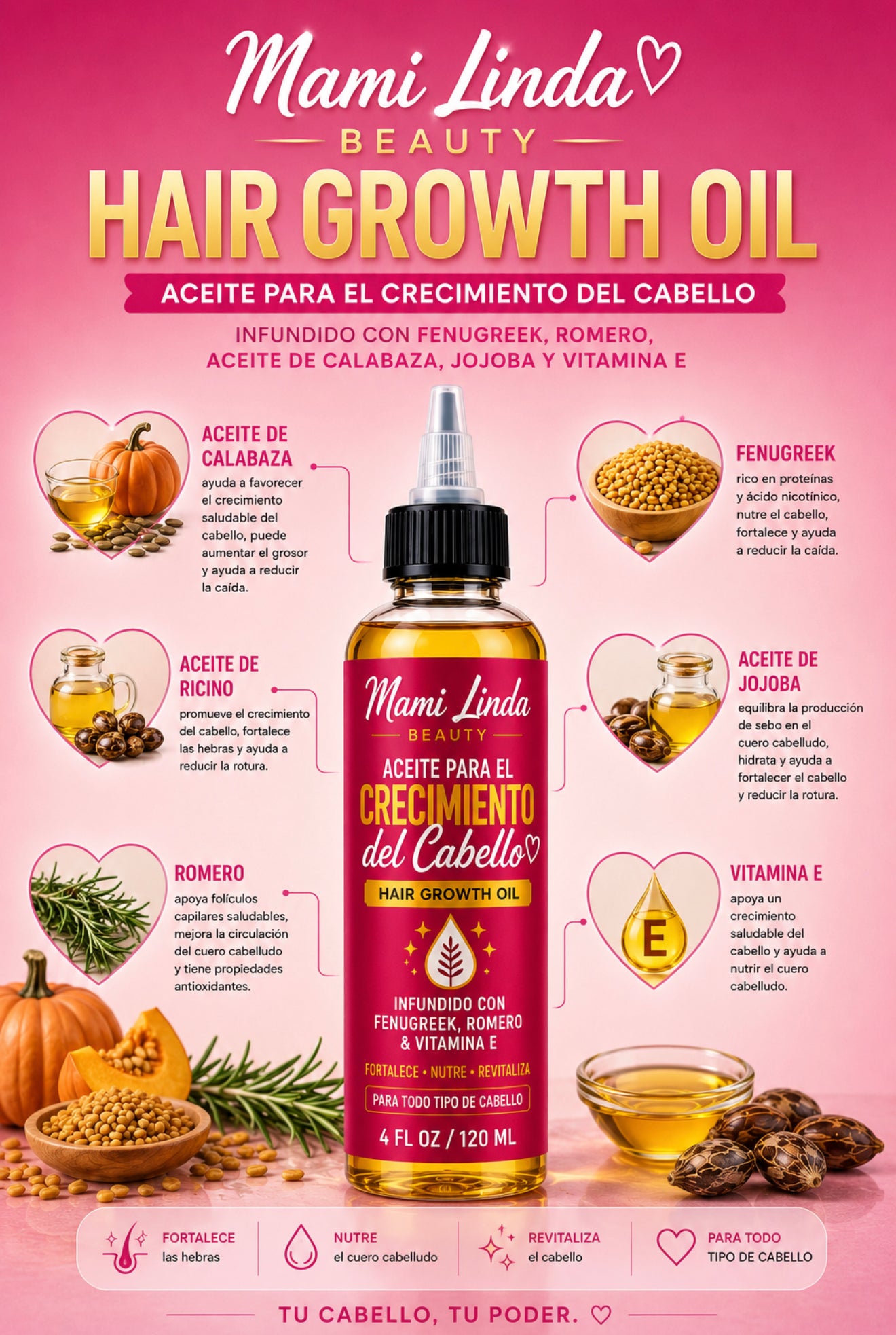 Mami Linda Hair Growth Oil